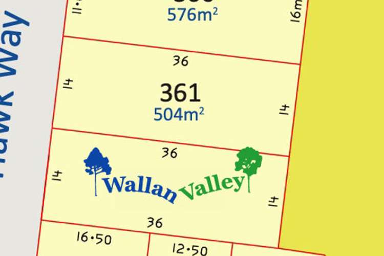 Main view of Homely residentialLand listing, lot 361 Hawk Way, Wallan VIC 3756