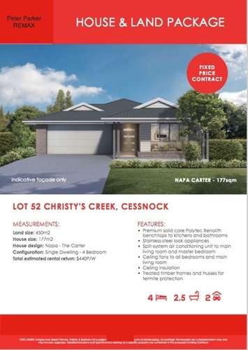 Lot 52 Christy's Creek, Cessnock NSW 2325