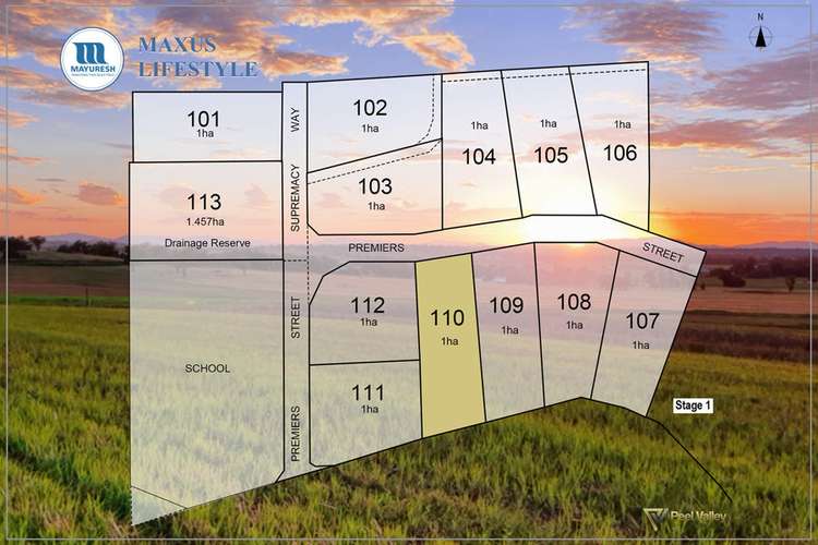 Second view of Homely residentialLand listing, Lot 110 Premiers Street, Nemingha, Tamworth NSW 2340