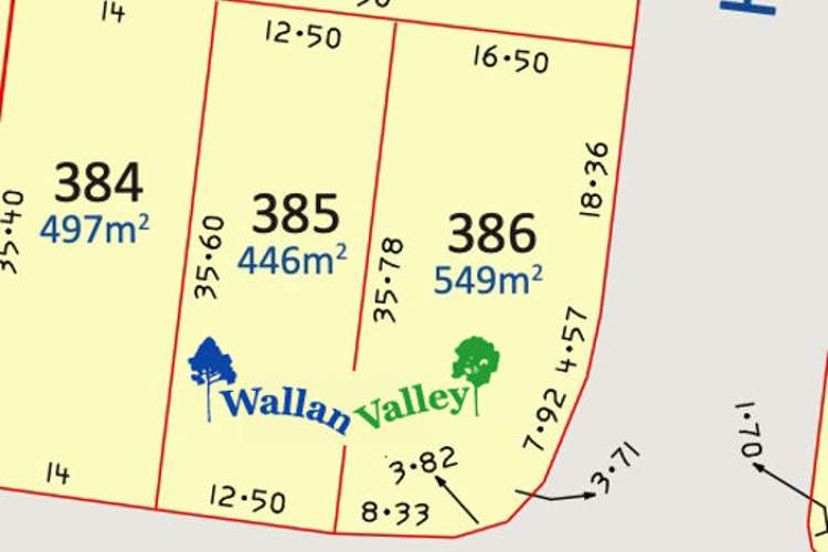 Main view of Homely residentialLand listing, Lot 385 Corella Drive, Wallan VIC 3756