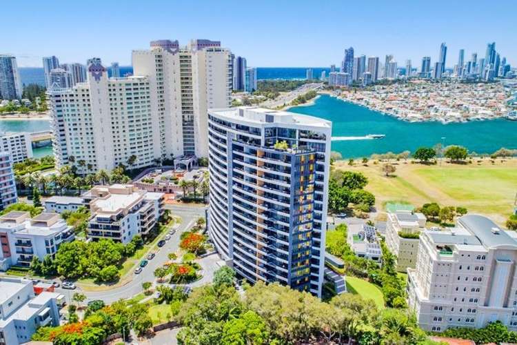 Main view of Homely apartment listing, 703/2 Aqua Street, Southport QLD 4215
