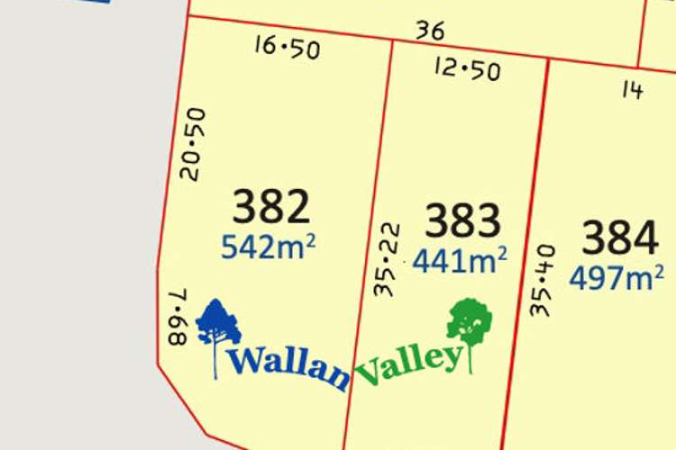 Main view of Homely residentialLand listing, lot 382 Corella Drive, Wallan VIC 3756