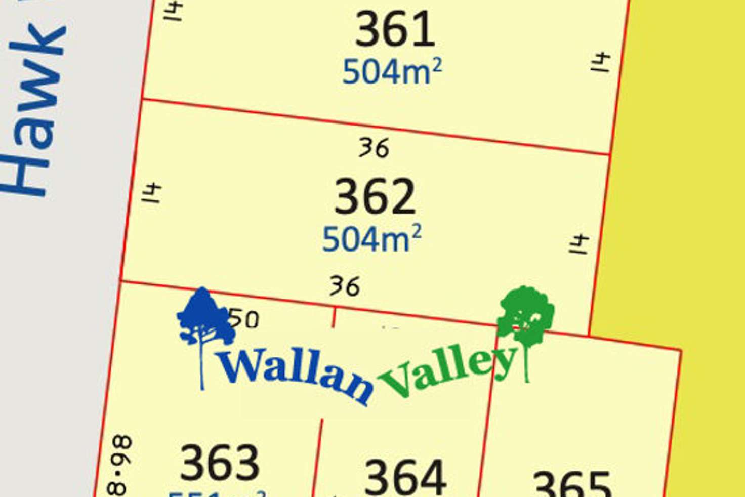 Main view of Homely residentialLand listing, lot 362 Hawk way, Wallan VIC 3756