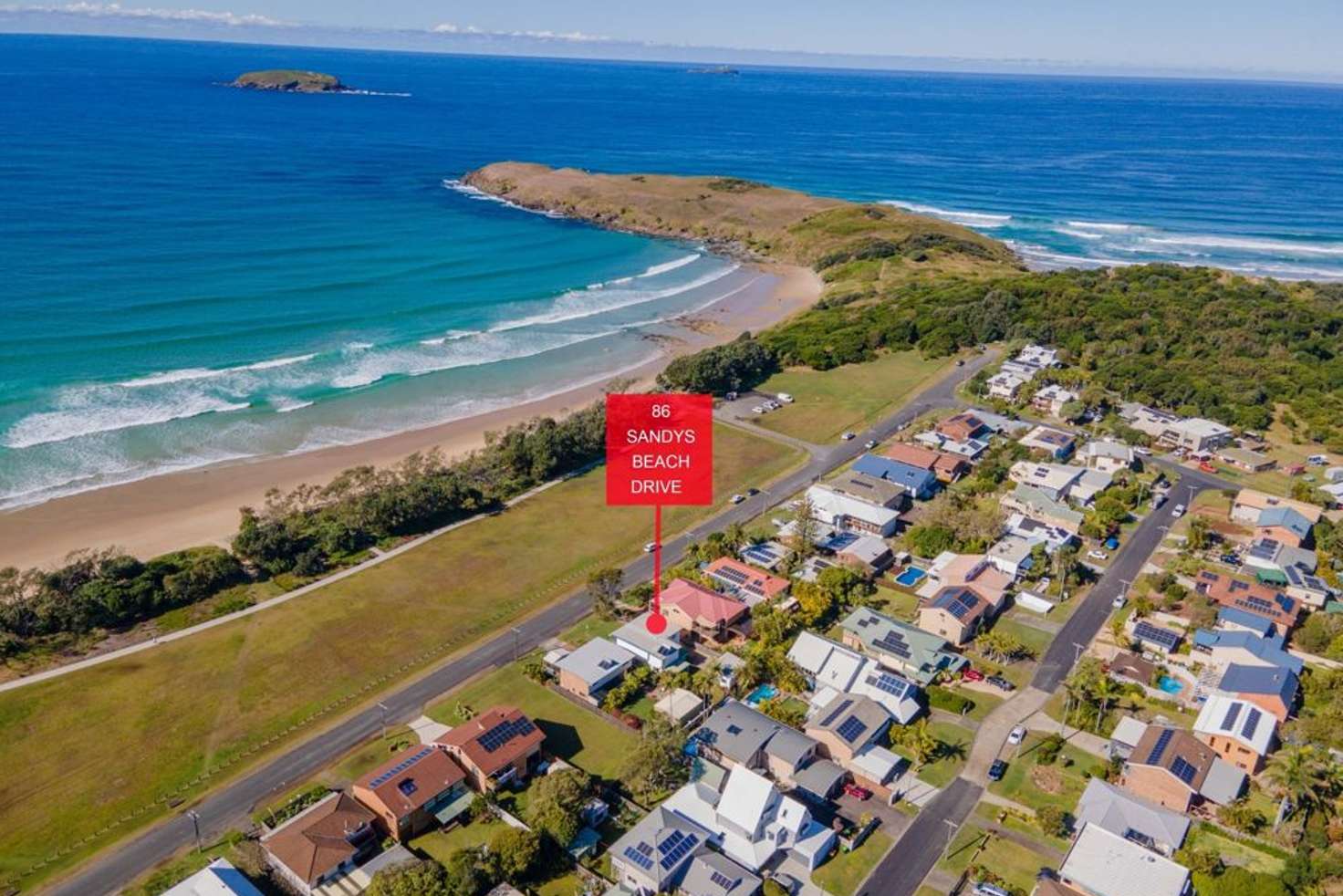 Main view of Homely house listing, 86 Sandys Beach Drive, Sandy Beach NSW 2456