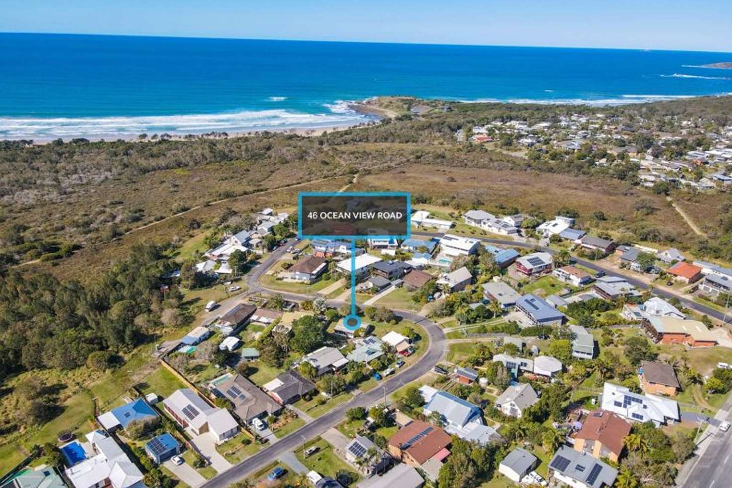 Main view of Homely house listing, 46 Ocean View Road, Arrawarra Headland NSW 2456