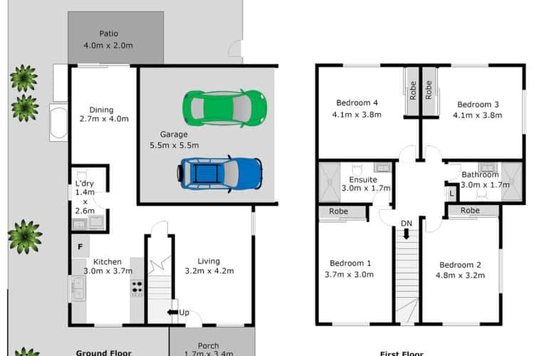 Second view of Homely townhouse listing, 1/43 Church Street, Riverstone NSW 2765