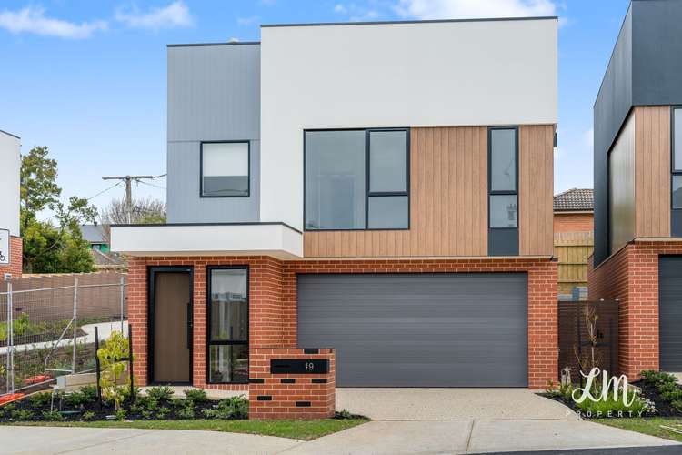Main view of Homely townhouse listing, 19 Bluestone Avenue, Burwood East VIC 3151