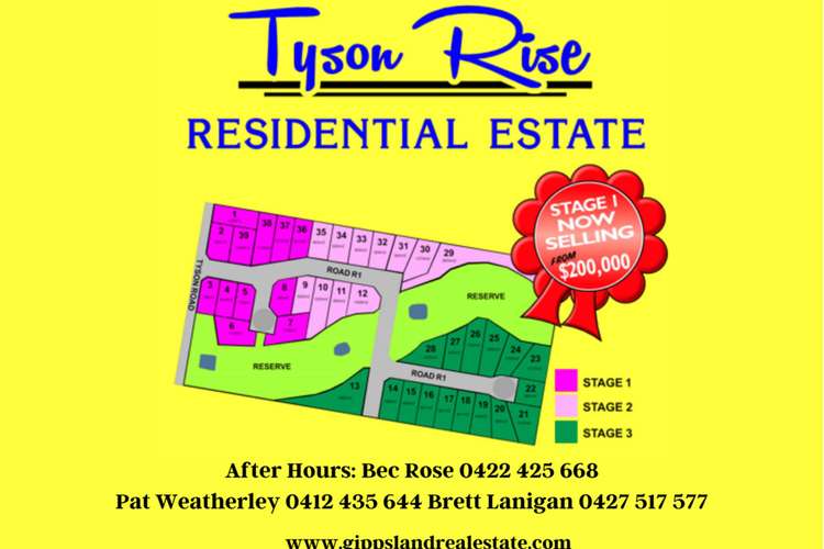 Third view of Homely residentialLand listing, Lot 1/Tyson Rise Tyson Road, Heyfield VIC 3858