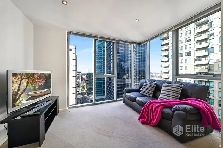 Third view of Homely apartment listing, 2201/8 Exploration Lane, Melbourne VIC 3000