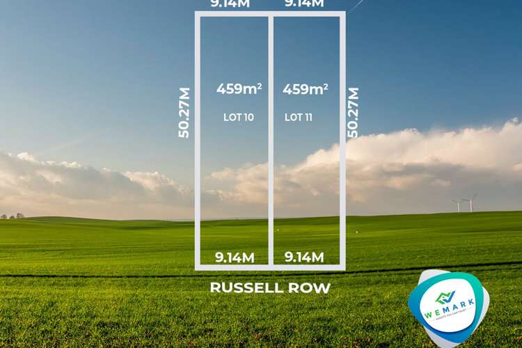 Main view of Homely residentialLand listing, LOT 10 & 11, 6 Russell Row, Paralowie SA 5108