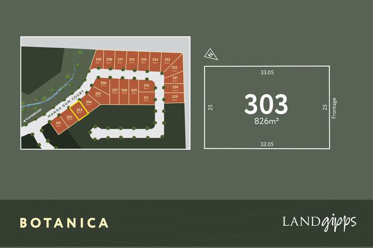 Main view of Homely residentialLand listing, LOT 303 Botanica, Korumburra VIC 3950
