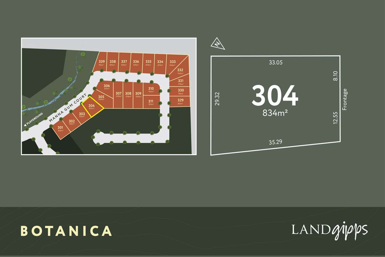 Main view of Homely residentialLand listing, LOT 304 Botanica, Korumburra VIC 3950
