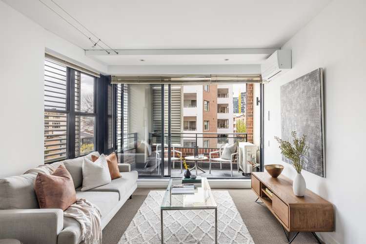 Main view of Homely apartment listing, D602/26 Point Street, Pyrmont NSW 2009