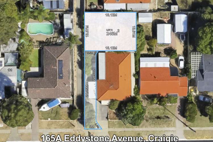 Main view of Homely residentialLand listing, 165A Eddystone Avenue, Craigie WA 6025