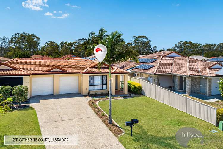 Main view of Homely semiDetached listing, 2/11 Catherine Court, Labrador QLD 4215