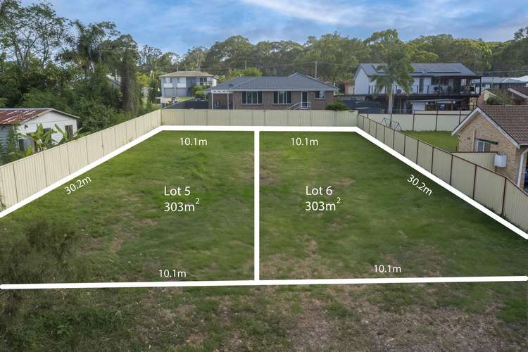Main view of Homely residentialLand listing, LOT 5 & 6, 8 Railway Street, Wyee Point NSW 2259