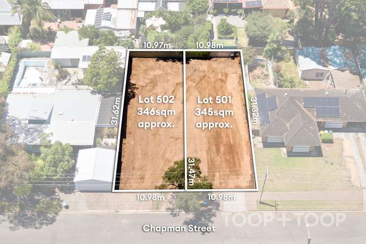 Main view of Homely residentialLand listing, LOT 501, 17 Chapman Street, Rostrevor SA 5073