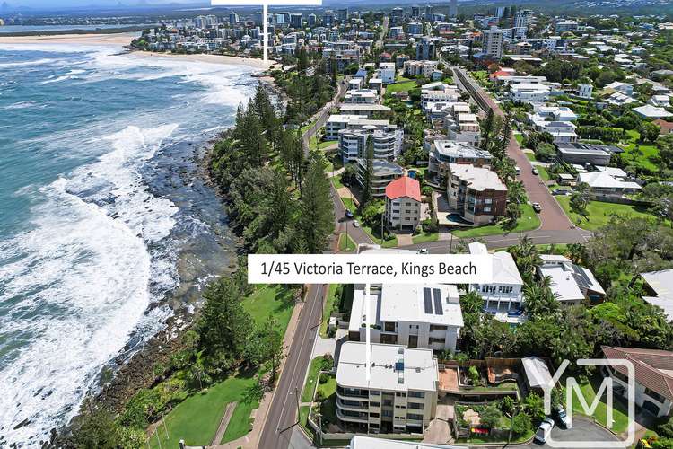 Main view of Homely apartment listing, 1/45 Victoria Terrace, Kings Beach QLD 4551