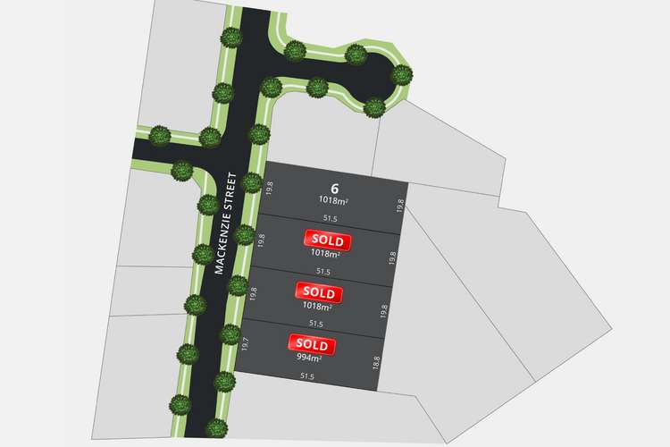 Main view of Homely residentialLand listing, LOT 6, "Augusta Green" 526 Mackenzie Street, Middle Ridge QLD 4350