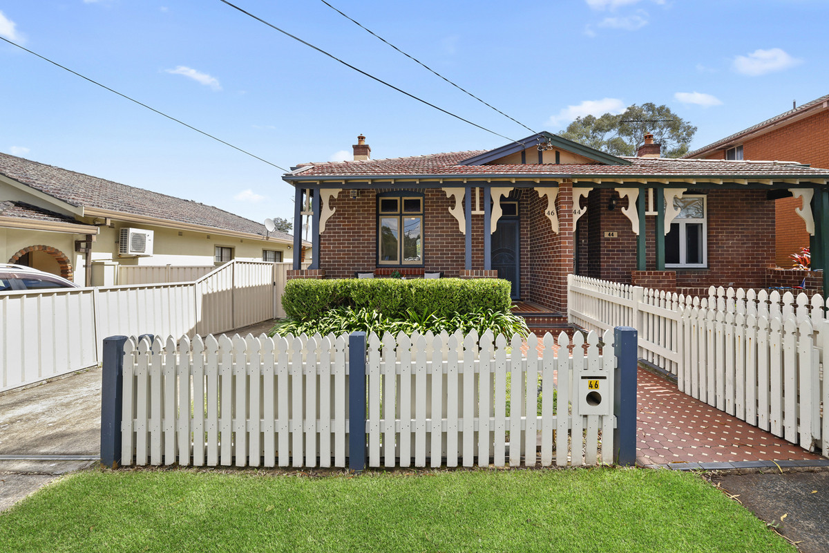Main view of Homely semiDetached listing, 46 Brighton Avenue, Croydon Park NSW 2133