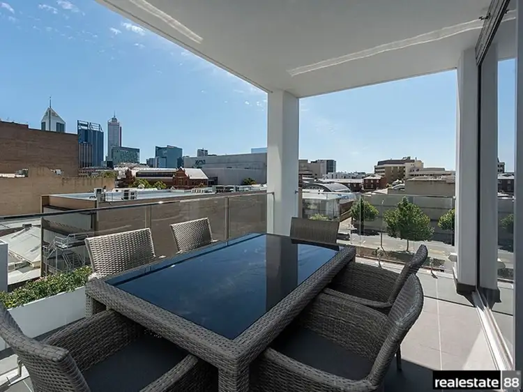Third view of Homely apartment listing, 610/105 Stirling Street, Perth WA 6000
