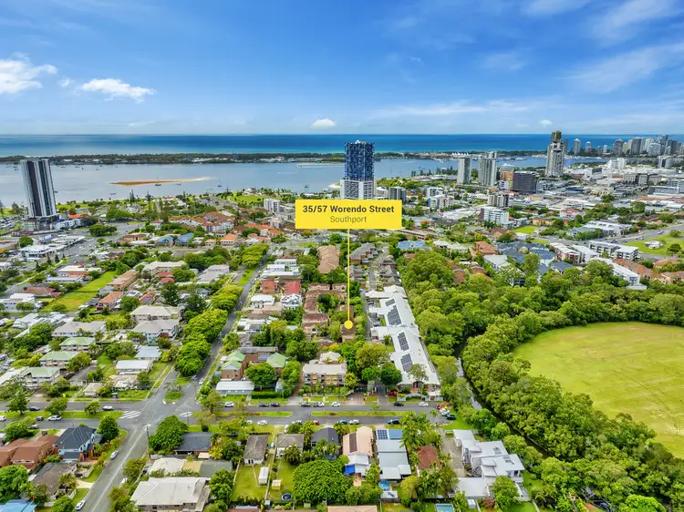 Second view of Homely townhouse listing, 35/57 Worendo Street, Southport QLD 4215