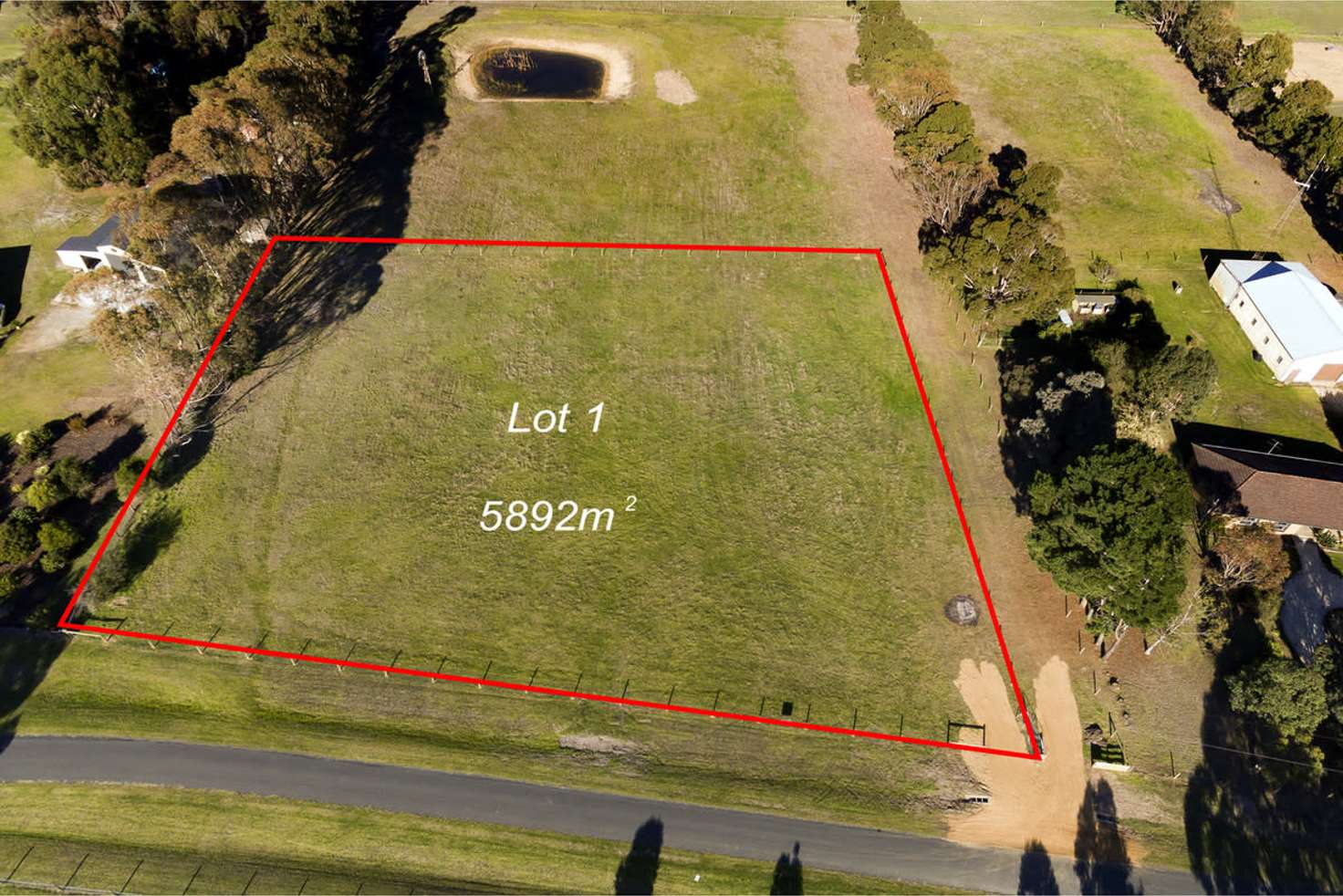 Main view of Homely residentialLand listing, Lot 1/23 Newnham Road, Longford VIC 3851