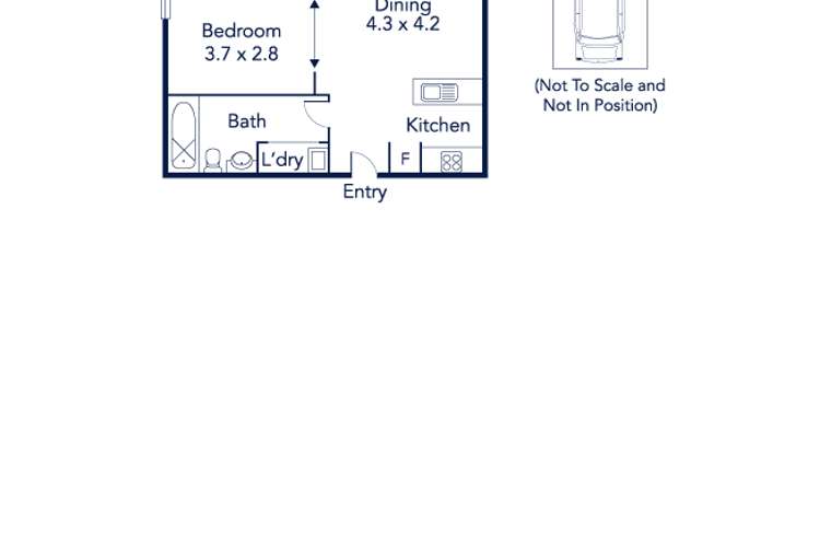 Fifth view of Homely apartment listing, 313/60 Speakmen Street, Kensington VIC 3031