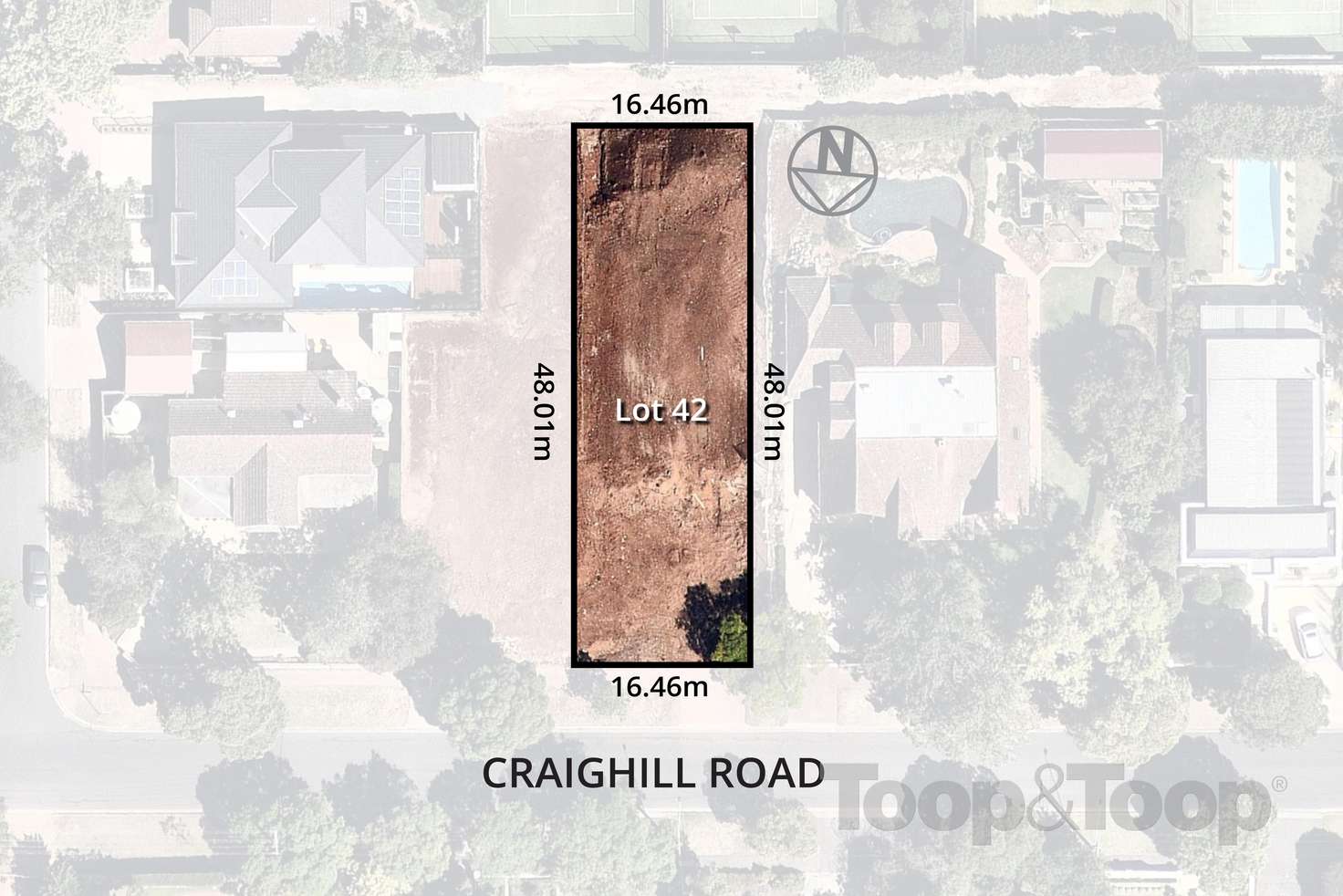 Main view of Homely residentialLand listing, LOT Lot 42, 10 Craighill Road, St Georges SA 5064