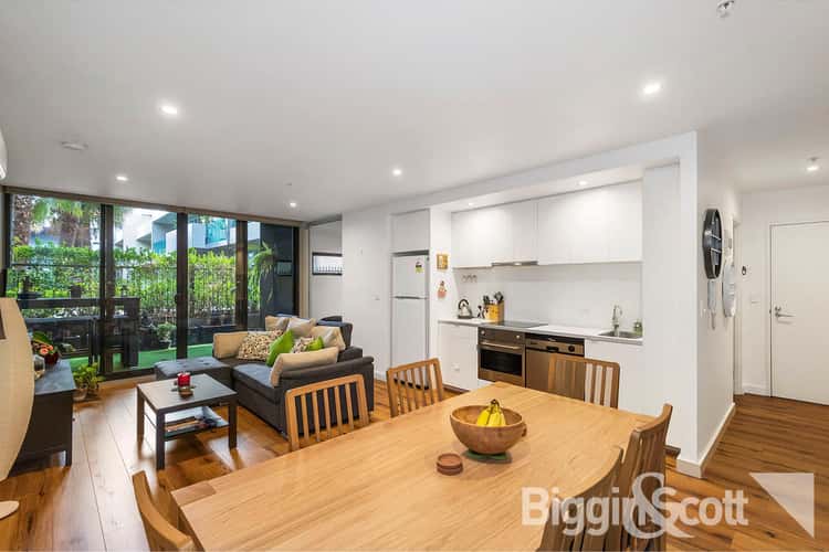 Second view of Homely apartment listing, 101/25 Pickles Street, Port Melbourne VIC 3207
