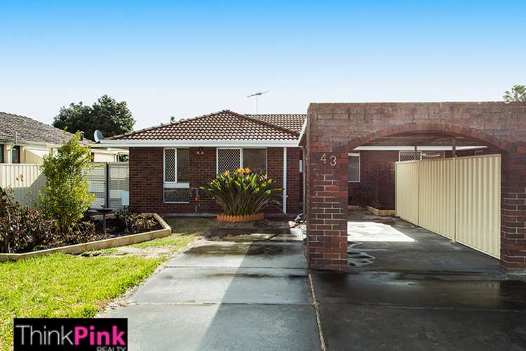 Second view of Homely semiDetached listing, 43 Wallace Street, Belmont WA 6104