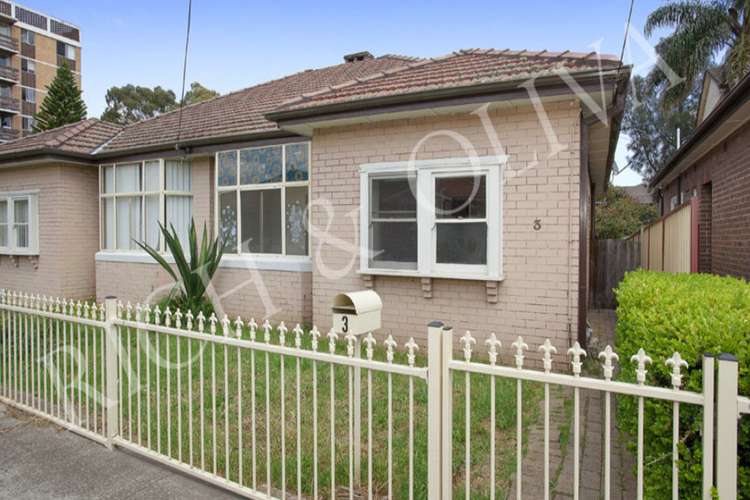 Main view of Homely semiDetached listing, 3 Oxford Street, Burwood NSW 2134