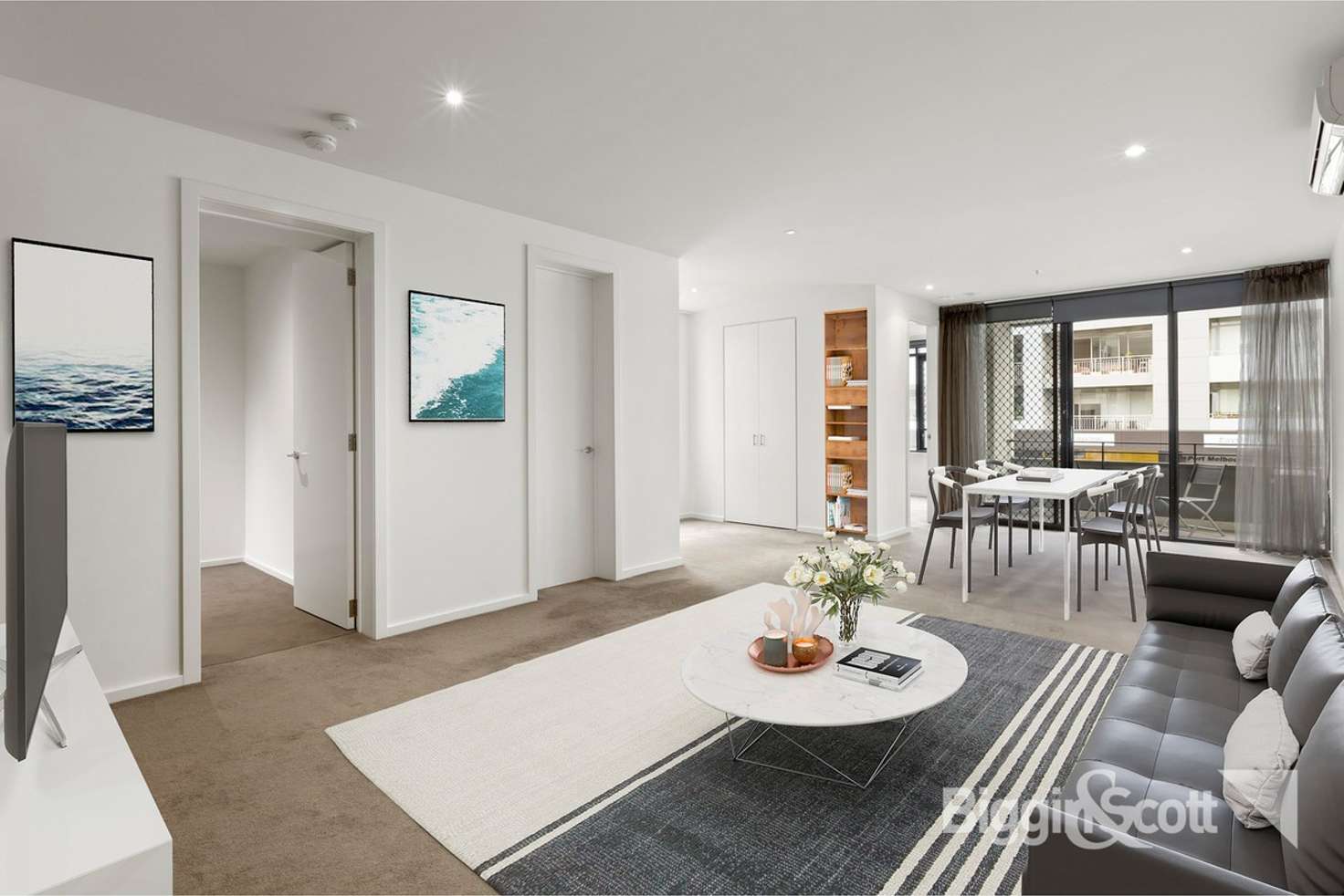Main view of Homely apartment listing, B201/55 Bay Street, Port Melbourne VIC 3207