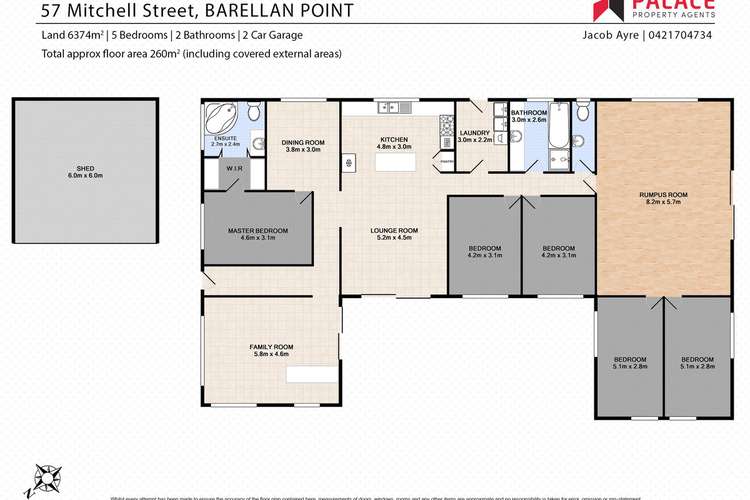 Third view of Homely house listing, 57 Mitchell Street, Barellan Point QLD 4306