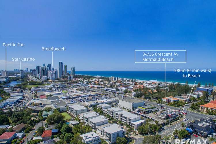 Third view of Homely townhouse listing, 34/16 Crescent Avenue, Mermaid Beach QLD 4218