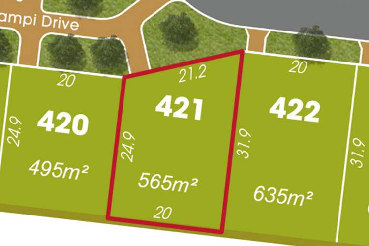 Second view of Homely residentialLand listing, Lot 421 Scampi Drive, Clinton QLD 4680