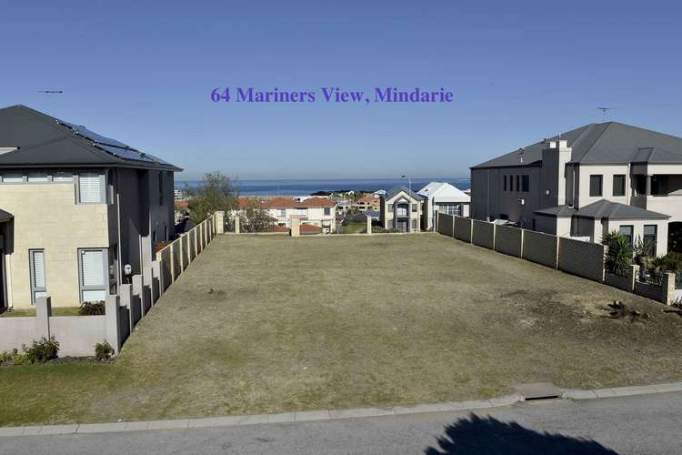 Main view of Homely residentialLand listing, 64 Mariners View, Mindarie WA 6030