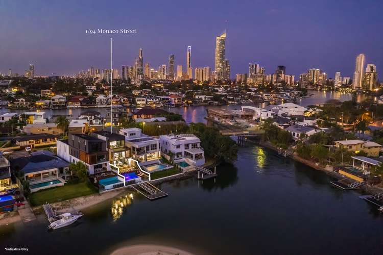 Second view of Homely house listing, 1/94 Monaco Street, Broadbeach Waters QLD 4218