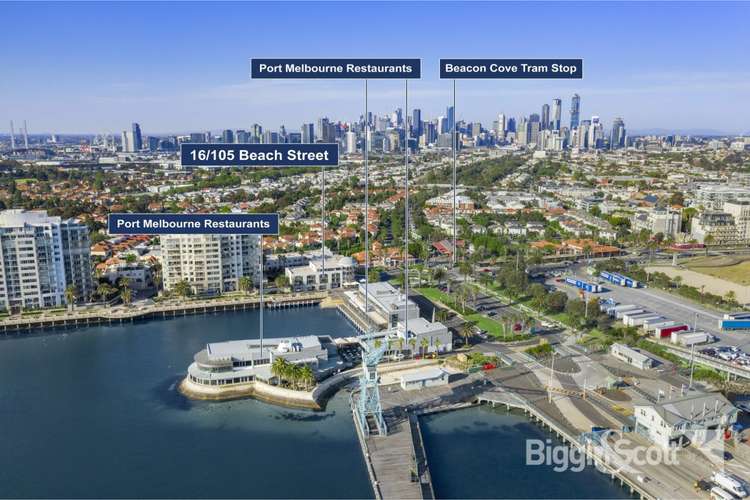 Second view of Homely apartment listing, 16/105 Beach Street, Port Melbourne VIC 3207