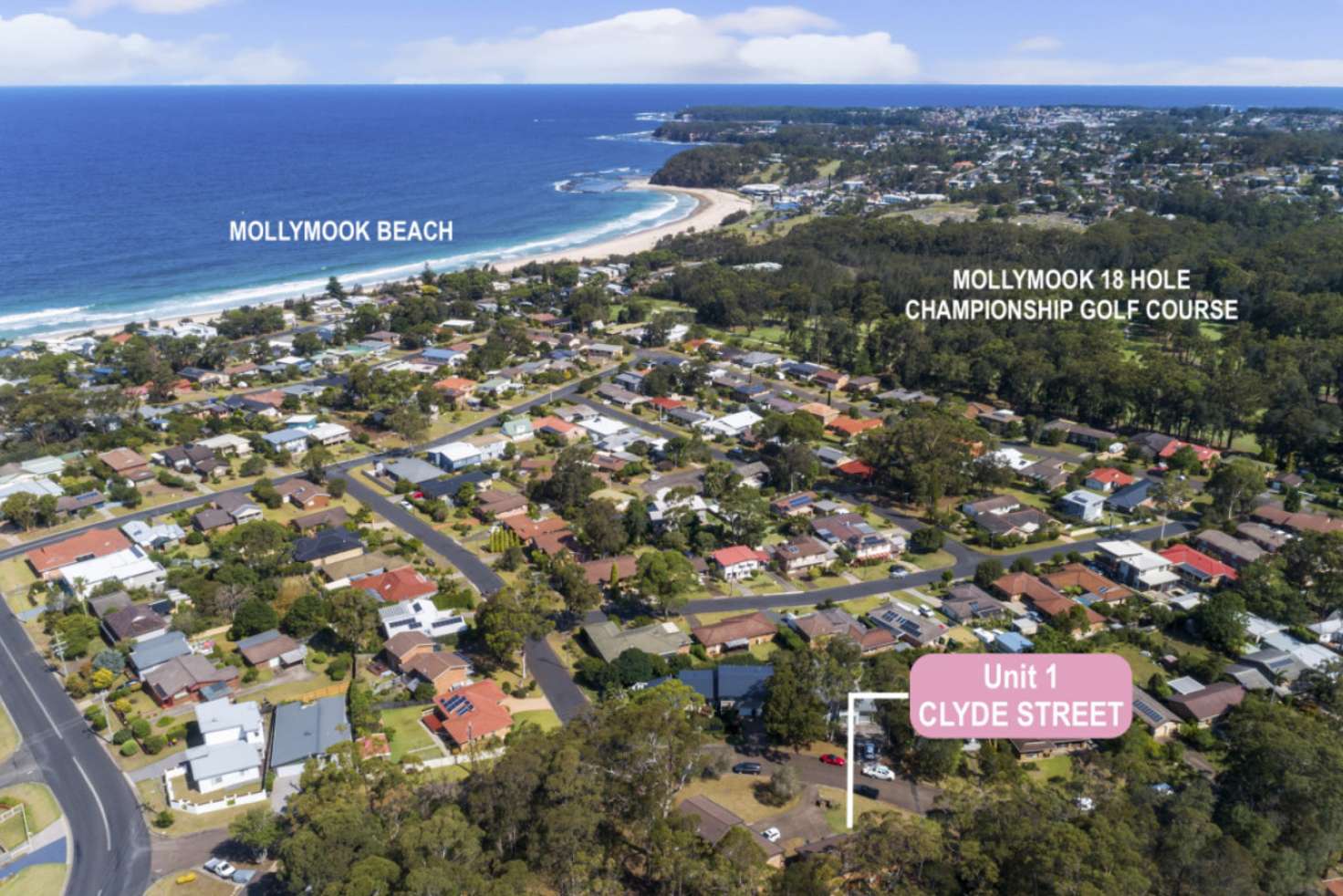 Main view of Homely house listing, 1/13 Clyde Street, Mollymook Beach NSW 2539