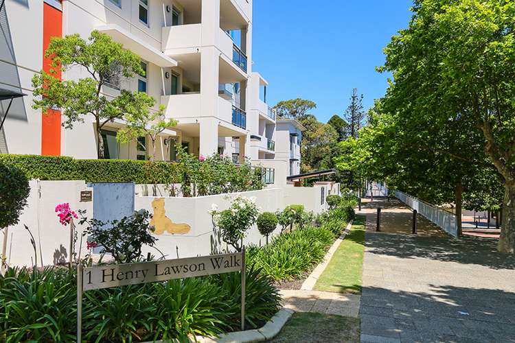 Second view of Homely apartment listing, 18/1 Henry Lawson Walk, East Perth WA 6004