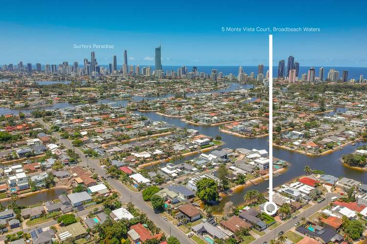 Second view of Homely house listing, 5 Monte Vista Court, Broadbeach Waters QLD 4218