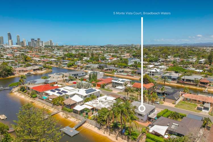 Fifth view of Homely house listing, 5 Monte Vista Court, Broadbeach Waters QLD 4218