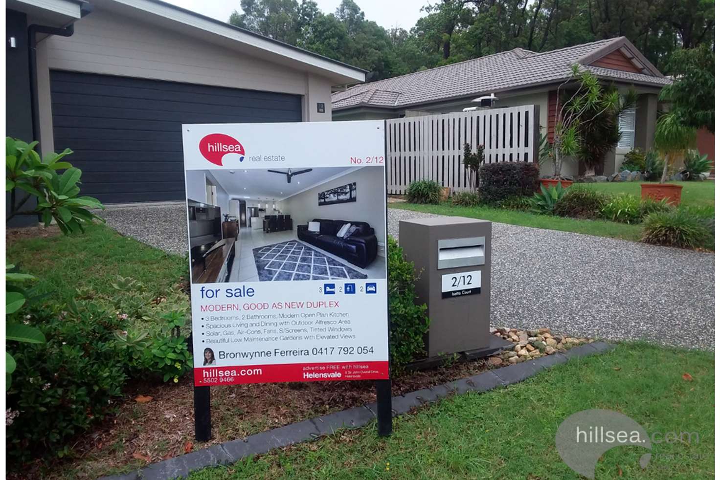 Main view of Homely semiDetached listing, 2/12 Isetta Court, Upper Coomera QLD 4209