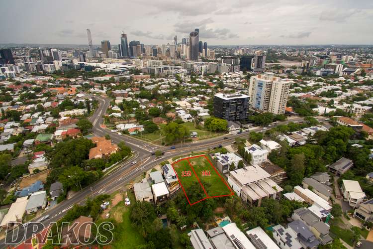 Main view of Homely residentialLand listing, 159-161 Dornoch Terrace, Highgate Hill QLD 4101