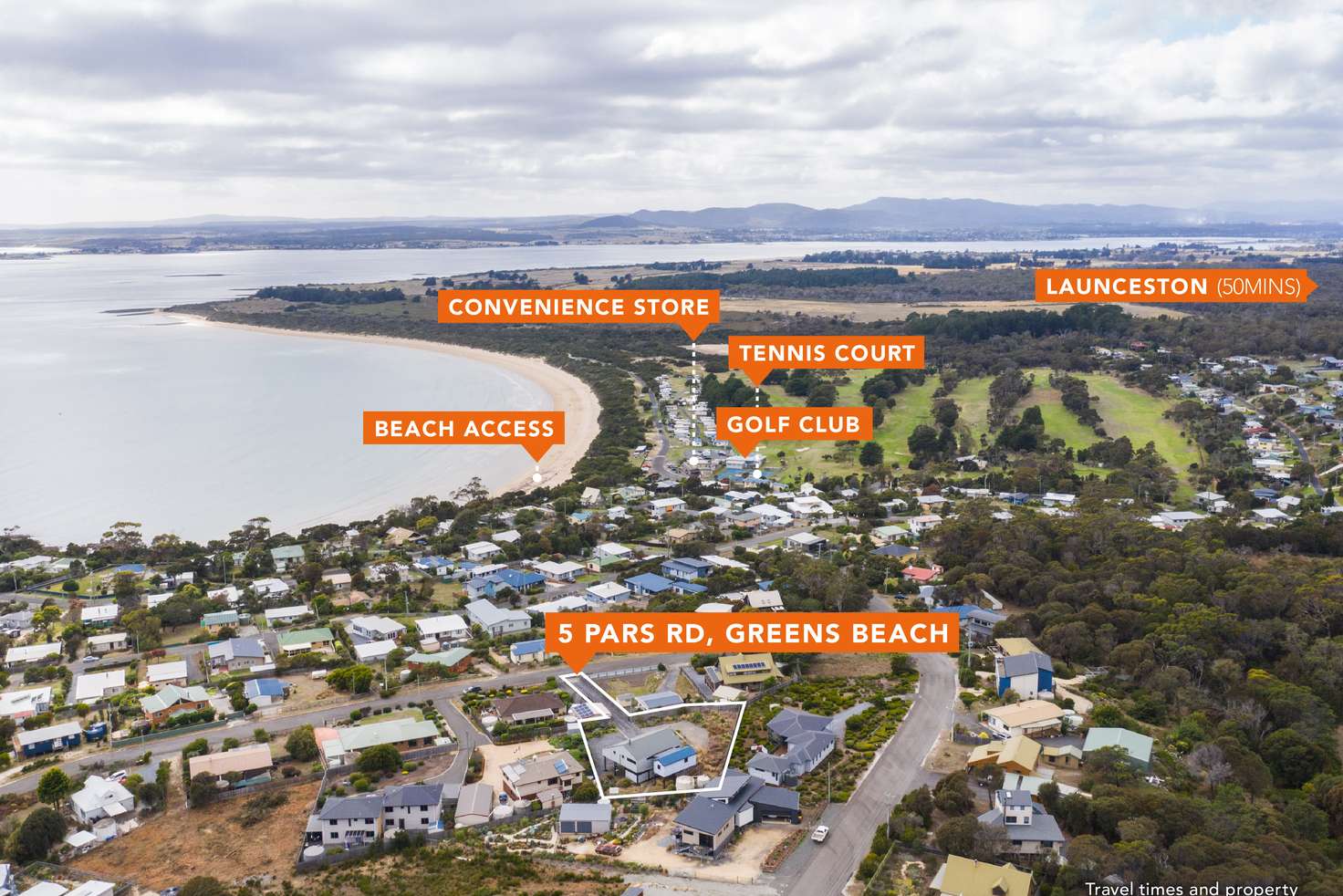 Main view of Homely house listing, 5 Pars Road, Greens Beach TAS 7270