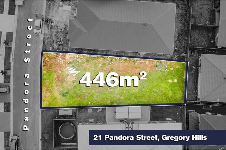 Main view of Homely residentialLand listing, 21 Pandora Street, Gregory Hills NSW 2557