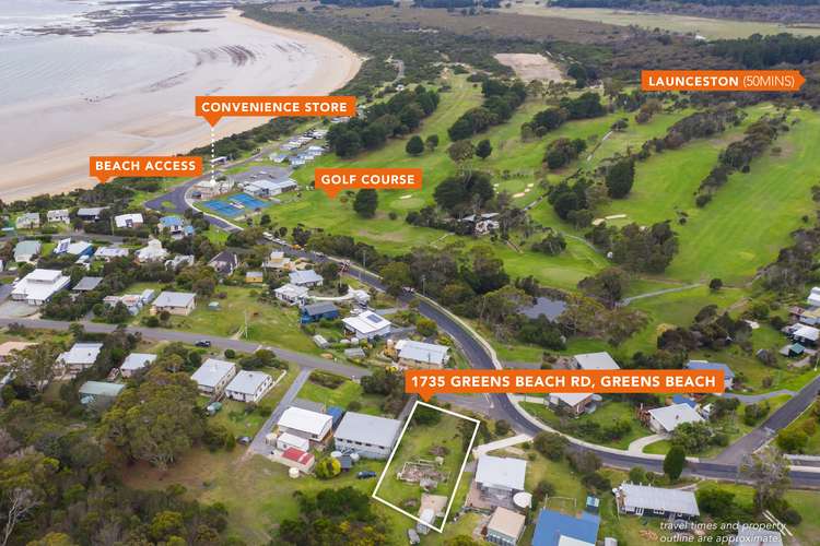 Main view of Homely residentialLand listing, 1735 Greens Beach Road, Greens Beach TAS 7270