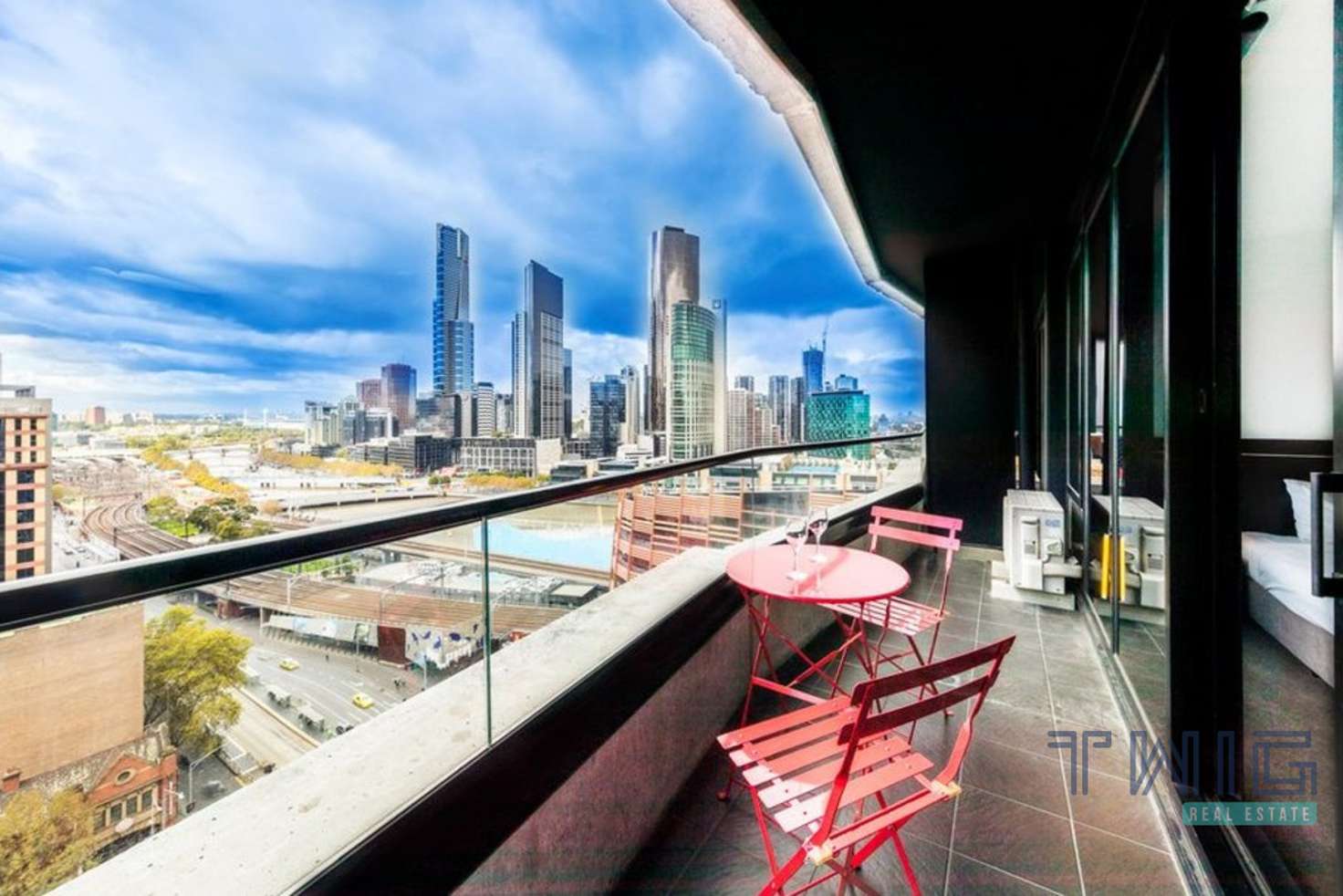 Main view of Homely apartment listing, 905/7 Katherine Place, Melbourne VIC 3000