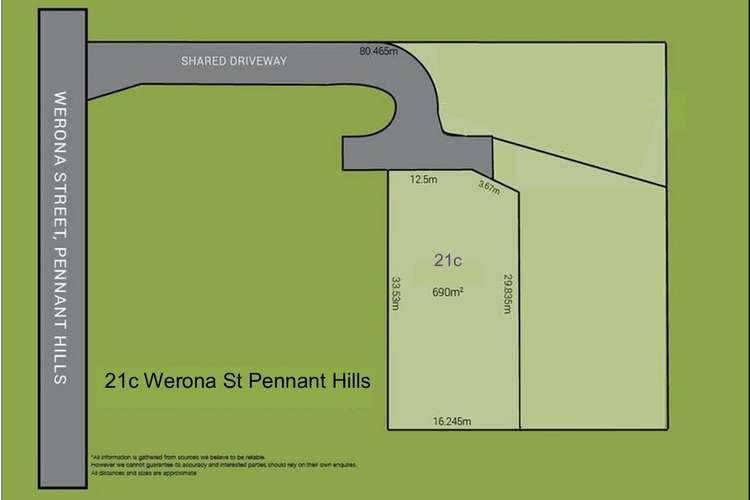 Third view of Homely residentialLand listing, 21c Werona Street, Pennant Hills NSW 2120